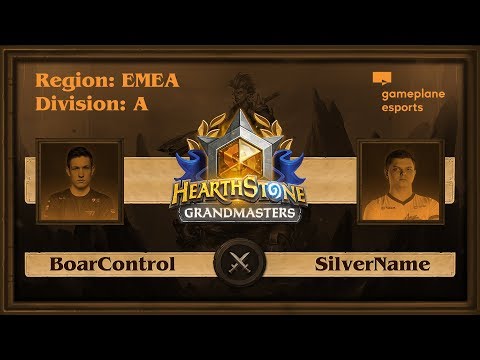 [RU] SilverName vs BoarControl | Неделя 4 День 2 | 2020 Grandmasters Season 1 (9 мая 2020)