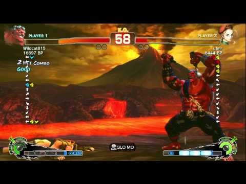 Wildcat815 [Hakan] vs utmr [Cammy] SSF4 Japanese Online Ranked Matches - TRUE-HD