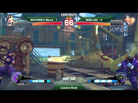 MCZ/WW.F-Word (Ib) vs WSO.Afii (Dee) - SSFIV Losers final