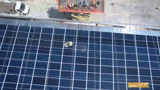 preview picture of video 'Dimex Srl - Lavaggio impianto fotovoltaico'