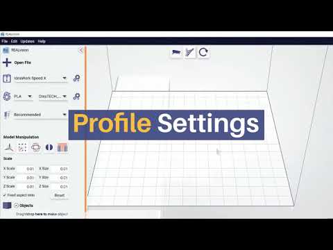 Basic Profile Settings of REALvision