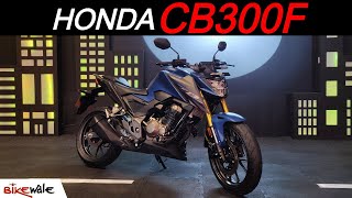 Honda CB300F Launch Walkaround | Exhaust Sound, Price & Features | BikeWale