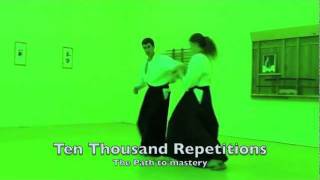 preview picture of video 'The Secret of Aikido: Ten Thousand Repetitions'
