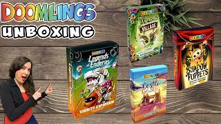 Doomlings Sent Us a Package?! Epic Unboxing of New Doomlings Expansions & Surprises