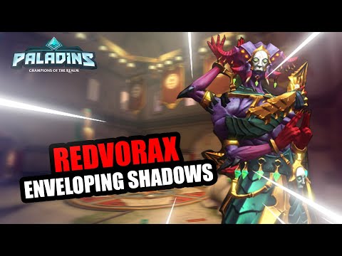 Redvorax Vatu Pro Competitive l MASTER l ENVELOPING SHADOWS l PALADINS GAMEPLAY