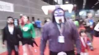 Comic con vlog pt.1 through 9