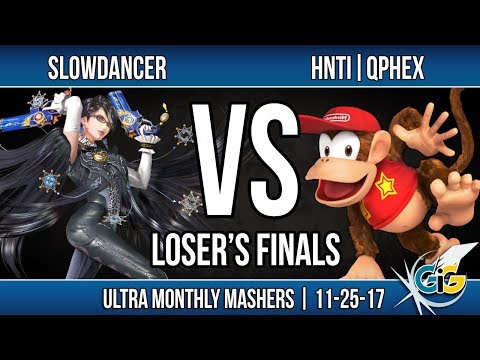 Ultra Monthly Mashers Smash4 LF: SlowDancer VS HNTI|Qphex