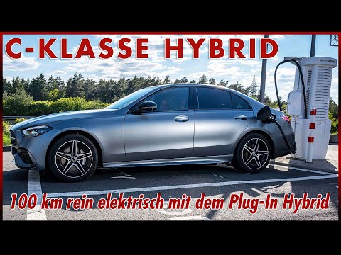 Mercedes C-Class PHEV C 300 e - Does the plug-in hybrid really drive 100 km purely electrically?
