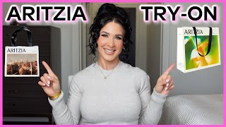 HUGE ARITZIA TRY-ON HAUL 💗 | capsule wardrobe must haves + winter outfit ideas 2024