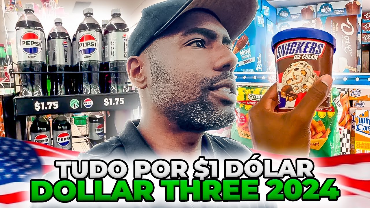 TUDO NO MERCADO DE $1 DÓLAR NOS ESTADOS UNIDOS 2024