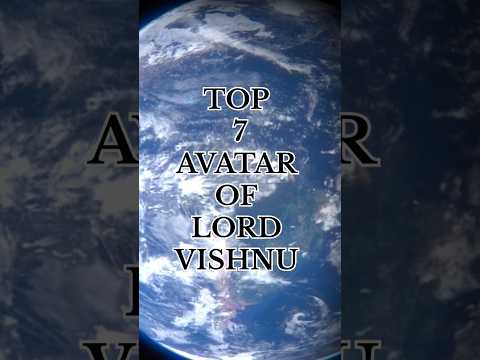 Top 7 avtar Lord Vishnu 🙏 #top #top7 #lordvishnu