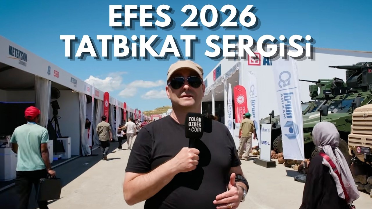 EFES 2026 Tatbikat Sergisi'ni gezmeye hazır mısınız? Mikrofon halkta...