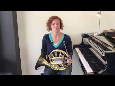 Play the French Horn: Lesson 2-- Holding the French Horn