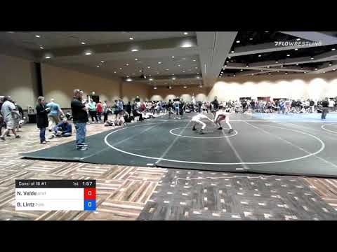 132 Lbs Consolation - Nicholas Velde, Lost Boys Vs Bradley Lintz, Punisher Wrestling Club Fbec