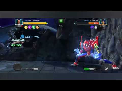 R4 Peni 44 second takedown with R4 Valkyrie - BG - Marvel Contest of Champions