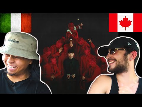 CANADIANS REACT TO ITALIAN RAP - Effe - Tony Effe Sosa