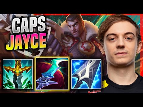 CAPS IS A MONSTER WITH JAYCE! - G2 Caps Plays Jayce TOP vs Wukong! | Season 11