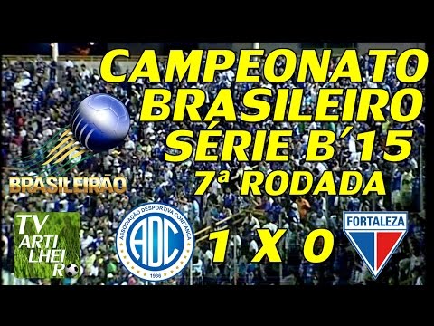[Série C '15] AD Confiança 1 X 0 Fortaleza EC - Melhores Momentos - TV ARTILHEIRO