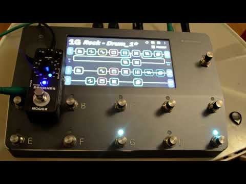 Quad Cortex - Drum Machine processed by the QC +  Rock Guitar