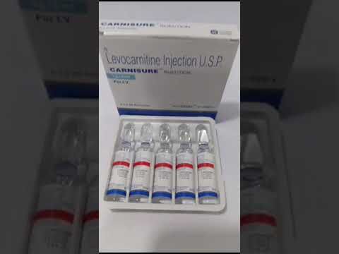 Levocarnitine carnisure injection, 5 ml