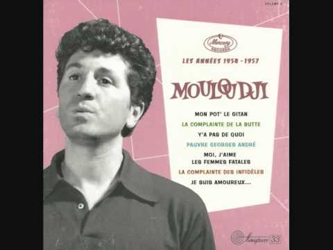 Mouloudji "Mon pote le gitan" (version inédite avec faux départ) mars 1955