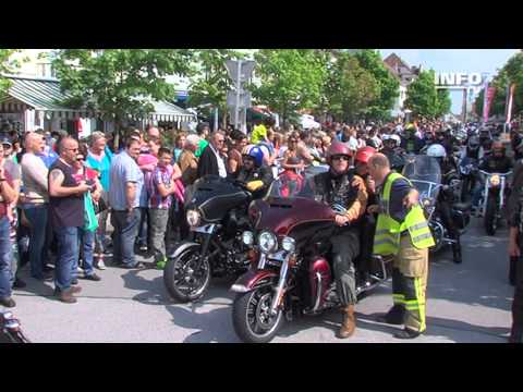 Harley Davidson und Biker-Treffen 2014