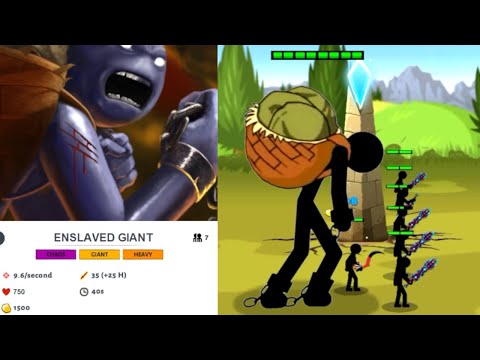 If Enslaved Giants was in Stick War 3 (Fan-made edit) ft.Crenox
