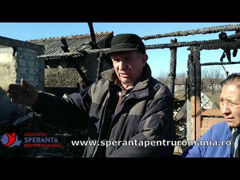 Casă distrusă de flăcări - Bistretul Nou, Dolj! - Speranta pentru Romania
