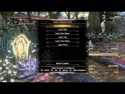 Bloodborne - Chalice Dungeons / Yarnham Queen Boss Trophy Explained