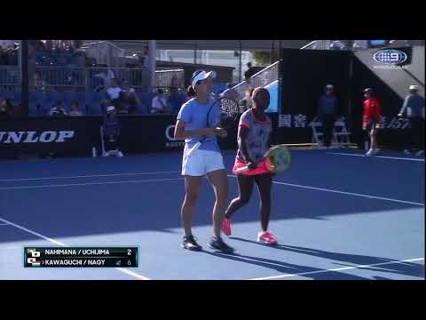 AO Highlights: Nahimana/Uchijima v Kawaguchi/Nagy - Quarterfinals/Day 10 | Wide World Of Sports