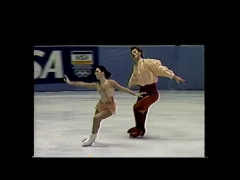 1995 Skate America - Pairs Free Skate - Marina Eltsova & Andrei Bushkov RUS