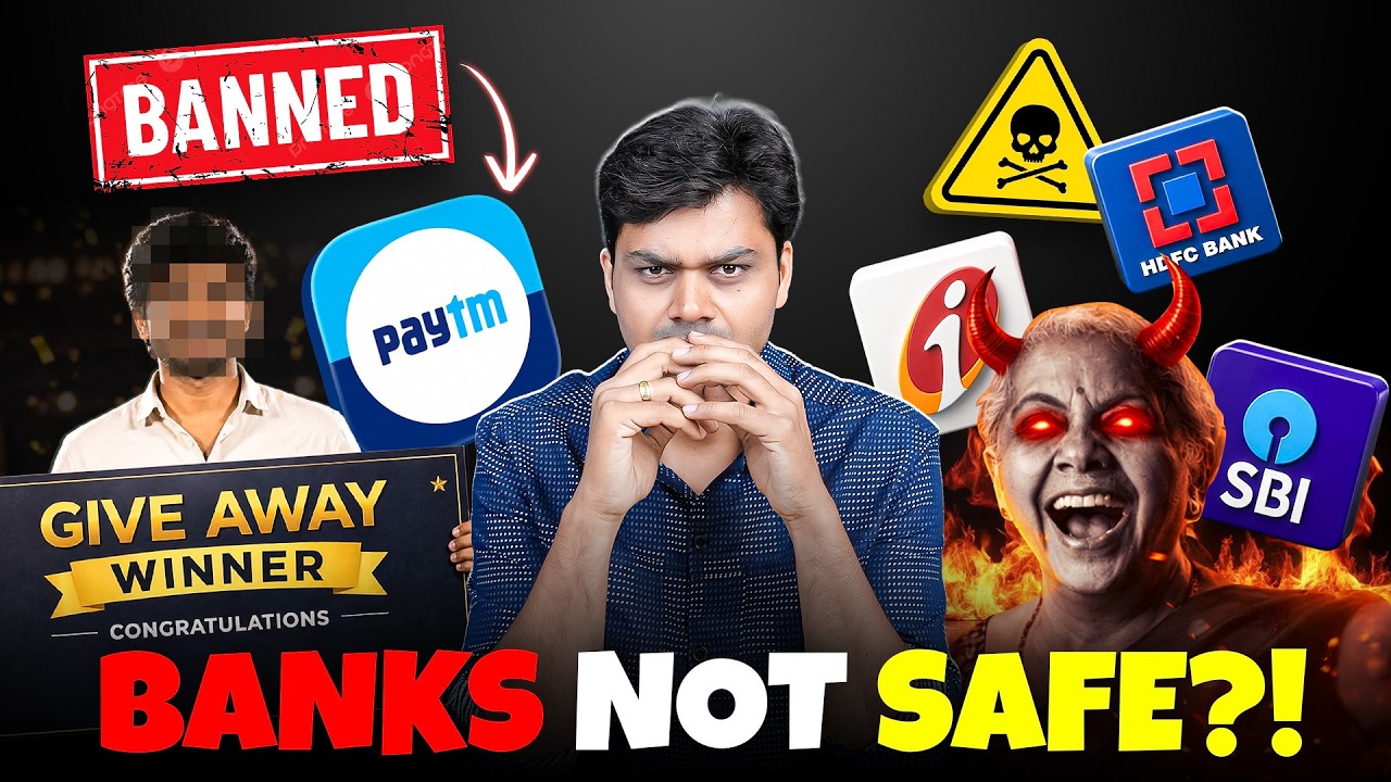 ❌PAYTM not working 🤬BANK இனி  SAFE இல்லையா⁉️Airtel Cheating US? Giveaway WINNER 🥳Tech News 196