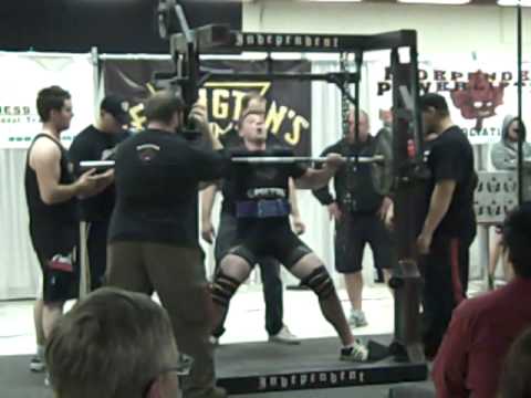 GPC Nationals, Squat 700lbs, 3rd lift