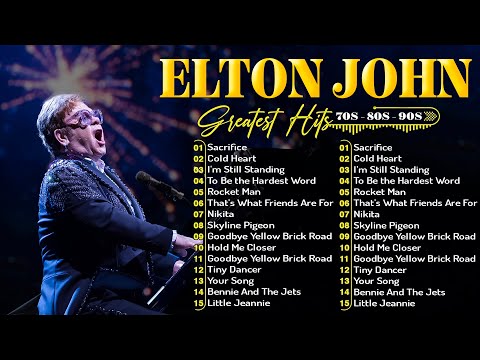 Elton John Songs 💗 Greatest Hits Full Album 2024