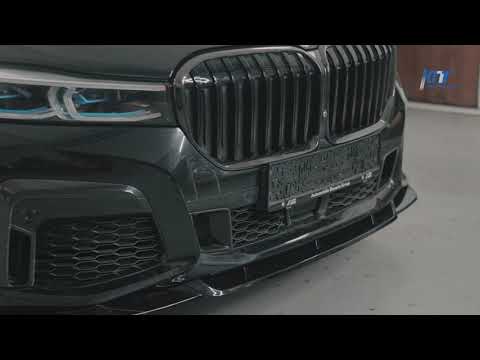 🚗 Front Bumper Spoiler Lip for BMW 7 Series G11 G12 LCI M Sport (02.2019-up) Piano Black #tuning