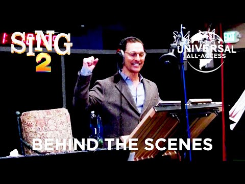 Sing 2 | Outtakes Of Actors Voicing The Characters | Behind The Scenes