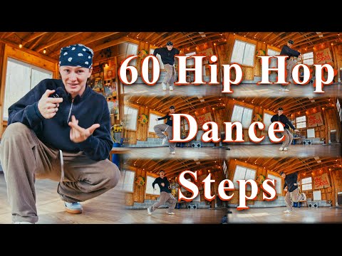 60 Hip Hop Dance Steps | Hip Hop Dance Vocabulary/Foundation