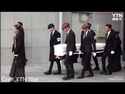 SHINee JONGHYUN funeral and some clips of Vietnamese fans drop the balloons of prayer.