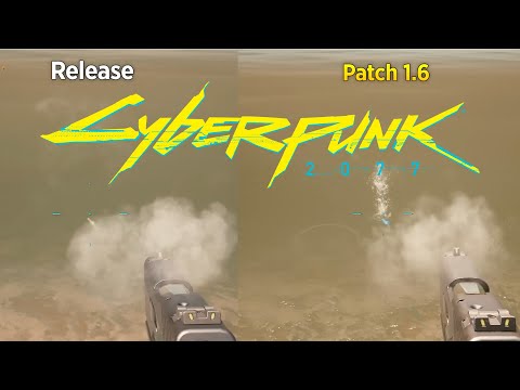 The Cyberpunk 2077 1.0 vs Patch 1.6 | Parts Comparison