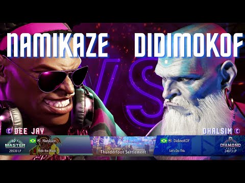 Street Fighter 6 - Namikaze (Dee Jay) vs DidimoKOF (Dhalsim) - SF6