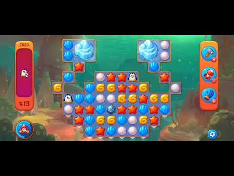 Fishdom Challenge Level 2636 (with Double Super Lightning) @choraelmin