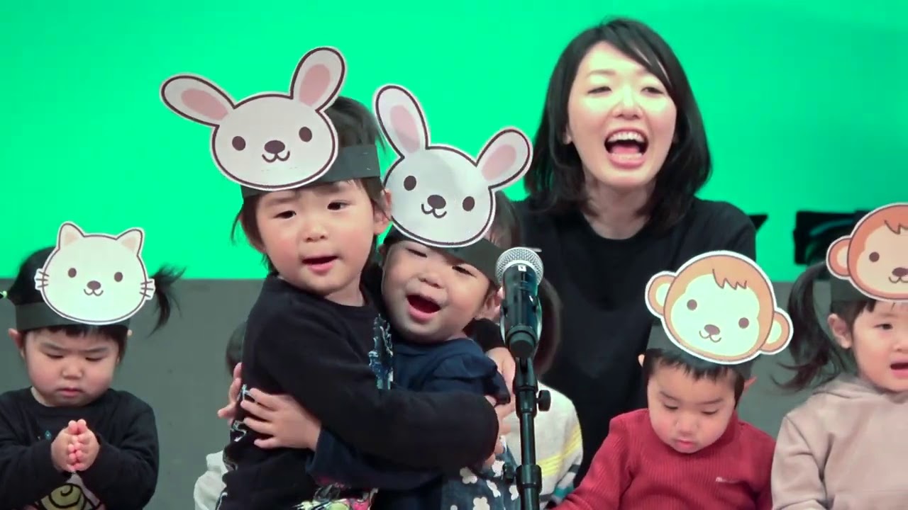 向洋保育園2018 うめ組くっついた