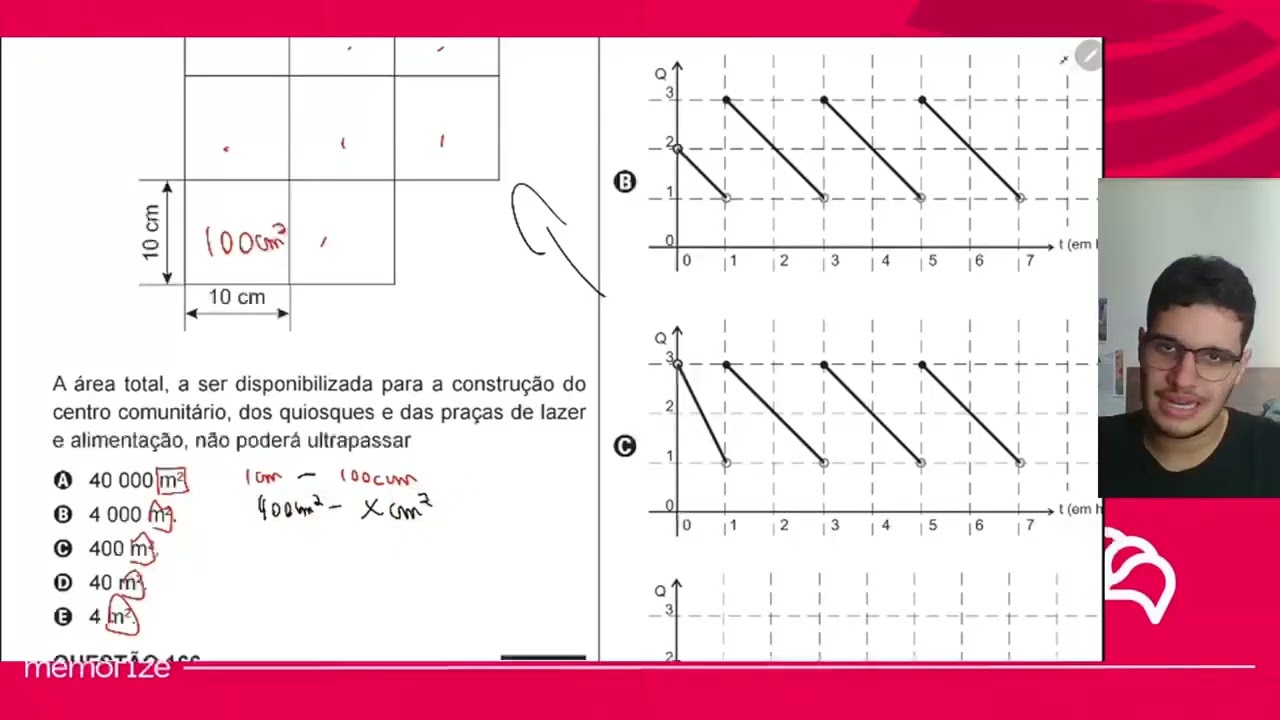Resolução em Vídeo — Questão 165 ENEM 2014 Reaplicação
