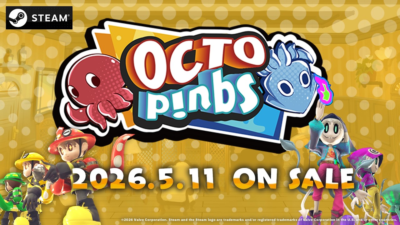 『OCTOPinbs』Release Date Announcement Trailer