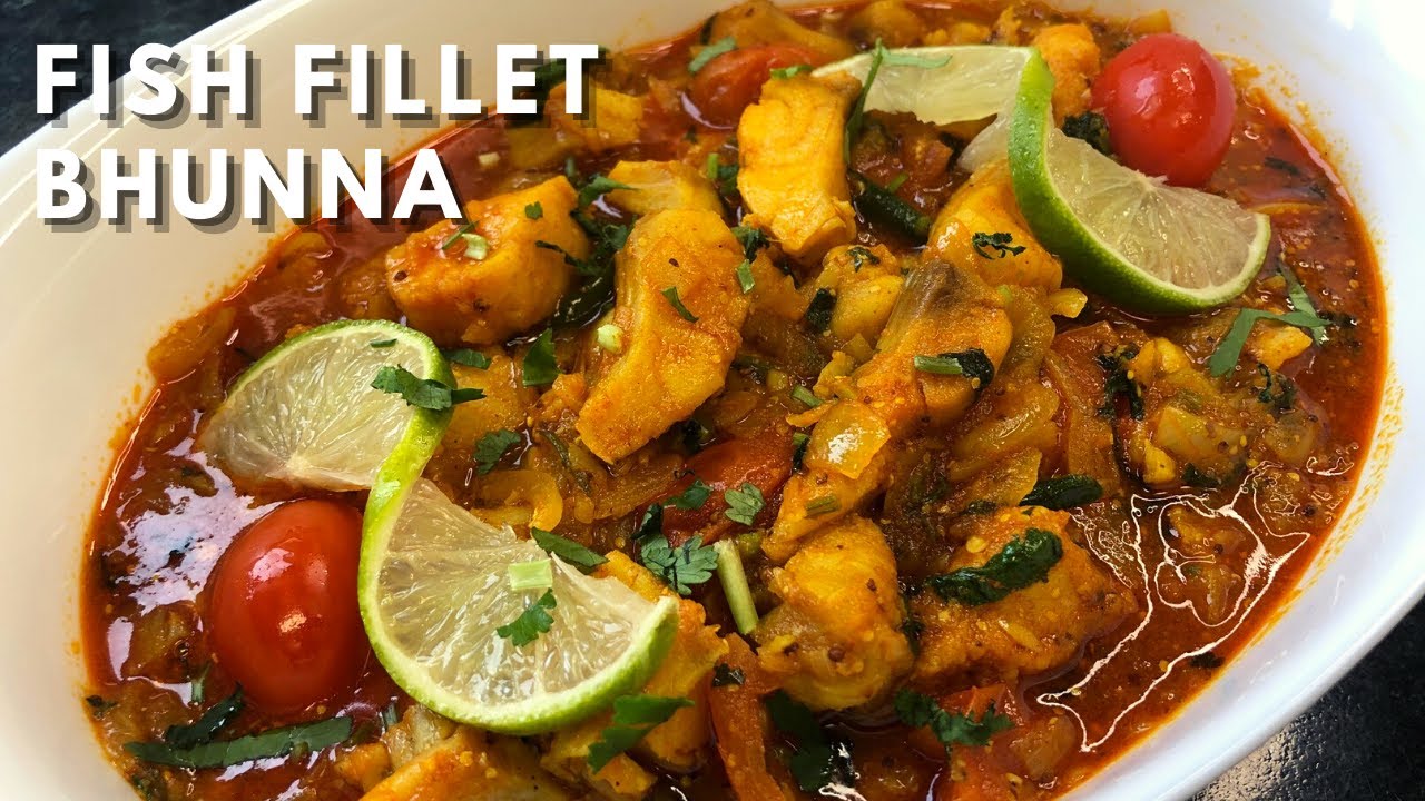 How to make Fish Fillet Bhuna | Khaleda's Kitchen