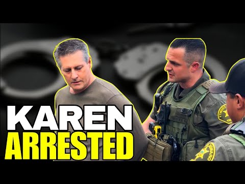 ANGRY KAREN GETS ARRESTED | First Amendment Audit
