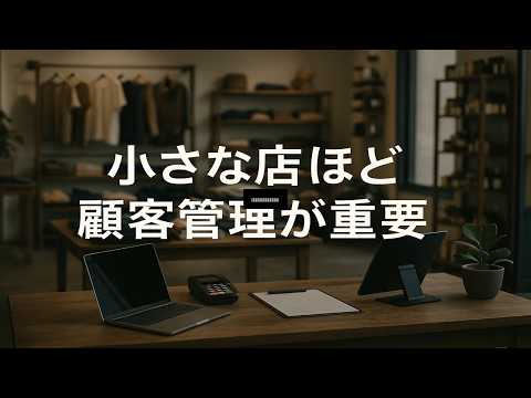 小さな店ほど顧客管理が重要