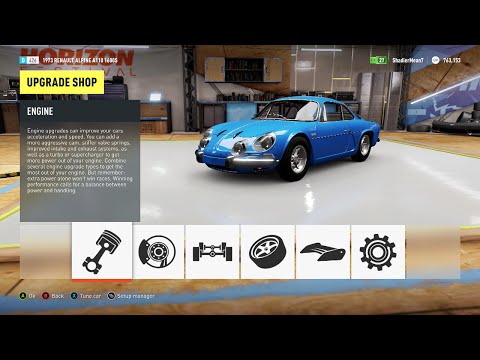 Forza Horizon 2 - Renult Alpine A110 Top Speed