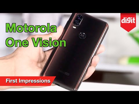 Motorola One Vision First Impressions