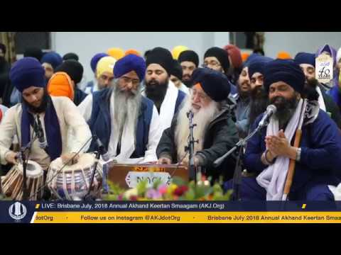 003 Brisbane July 2018 - Wednesday Evening - Bhai Jasbir Singh Jee Mohali